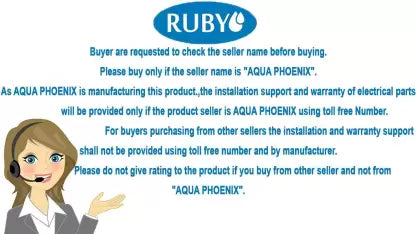 RUBY Cute Electrical 3.5 L RO + UV + UF Water Purifier  (White & Blue)(OPEN BOX) RUBY Cute Electrical 3.5 L RO + UV + UF Water Purifier  (White & Blue)(OPEN BOX)